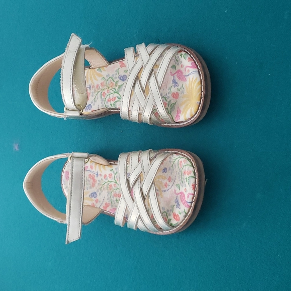 Gis mini boden gold sandals